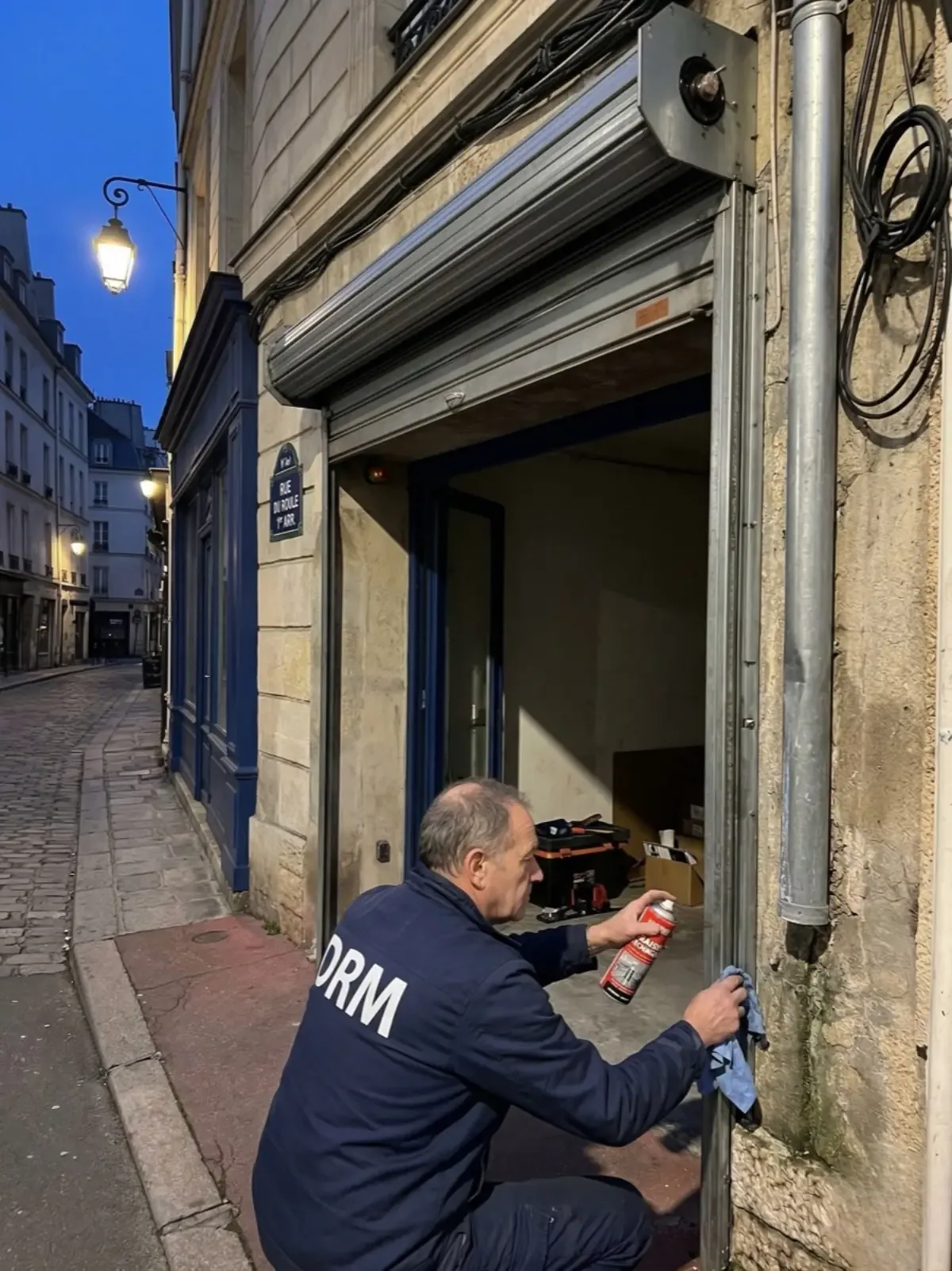 Entretien et maintenance de rideau métallique à Annecy