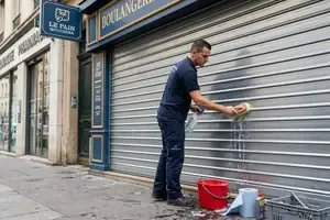 Entretien et maintenance de rideau métallique à Annecy